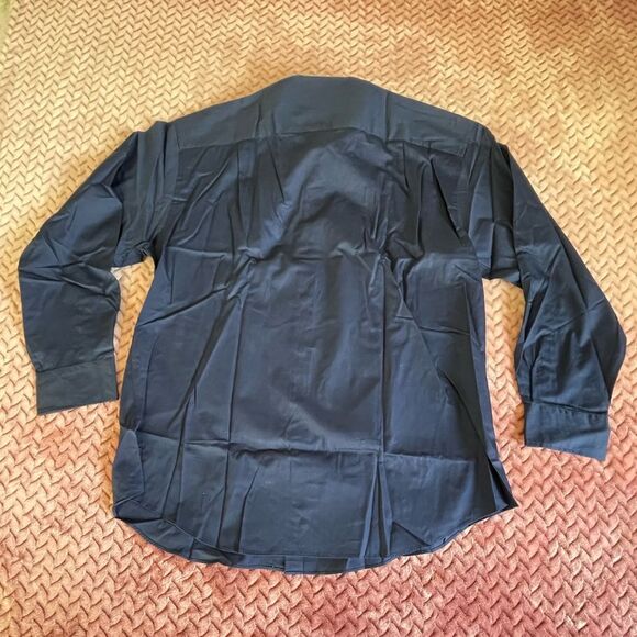 NWT Slates Formal Button Down Long Sleeve Shirt Mens Neck Size 16 1/2 - Picture 3 of 9